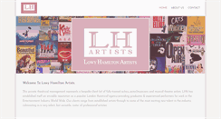 Desktop Screenshot of lhartists.com